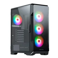 CAJA ORDENADOR GAMING KEEP OUT XC-901 PRO E-ATX ARGB CRISTAL TEMPLADO NEGRO