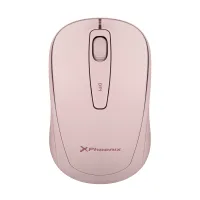 Phoenix M250 Ratón Inalámbrico 2.4 Ghz Receptor USB Hasta 1600 Dpi Compatible con PC Mac Portátil Color Rosa