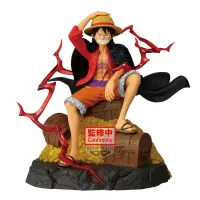 FIGURA BANPRESTO ONE PIECE THEORAMA SOUL-MONKEY D.LUFFY- 28CM