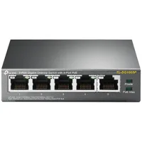 SWITCH 5 PUERTOS 10/100/1000 4 PTOS POE 56W TP-LINK