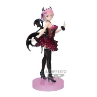 FIGURA BANPRESTO RE: ZERO STARTING LIFE IN ANOTHER WORLD ESPRESTO CLEAR & DRSSEY RAM SPECIAL COLOR VER. 22CM
