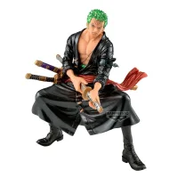 FIGURA BANPRESTO ONE PIECE KING OF ARTIST RORONOA ZORO & SANJI SPECIAL ver.-(A:RORONOA ZORO) 18CM