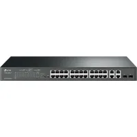 SWITCH 24 PUERTOS 10/100MBPS + 4PTOS GIGABIT POETP-LINK