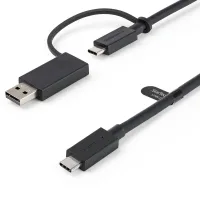CABLE USB TIPO C A USB TIPOA/USB TIPO C STARTECH 1M/ MACHO-MACHO/ NEGRO