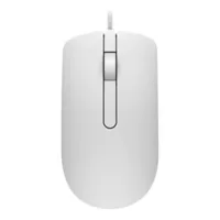 MOUSE RATON DELL MS116 OPTICO 2 BOTONES 1000PPP USB BLANCO