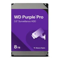 DISCO DURO INTERNO HDD WD WESTERN DIGITAL PURPLE PRO WD8002PURP 8TB 3.5" SATA 6GB/S 7200RPM 256MB