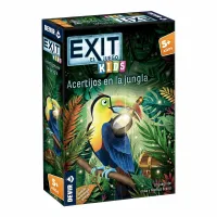 JUEGO DE MESA DEVIR EXIT KIDS ACERTIJOS EN LA JUNGLA