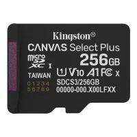 TARJETA MEMORIA MICRO SECURE DIGITAL SDXC 256GB KINGSTON CANVAS SELECT PLUS CLASE 10 UHS-1