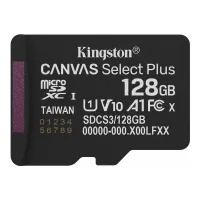 TARJETA MEMORIA MICRO SECURE DIGITAL SDXC 128GB KINGSTON CANVAS SELECT PLUS CLASE 10 UHS-1