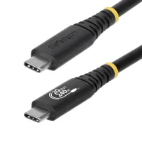 CABLE USB TIPO C STARETCH 2M/ MACHO-MACHO/ NEGRO