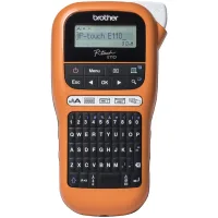 ROTULADORA BROTHER PTE110VP LCD/ 2 LINEAS/ TECLADO QWERTY/ TECLADO NUMERICO