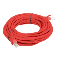 CABLE RED LANBERG LATIGUILLO CAT.6 UTP 5M ROJO FLUKE PASSED
