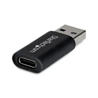 ADAPTADOR USB TIPO A A USB TIPO C STARTECH MACHO-HEMBRA/ NEGRO