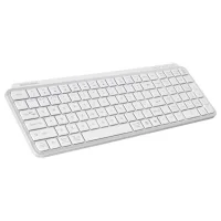 TECLADO MARS GAMING MKSILENKEYSWFR INALAMBRICO BLANCO FRANCES
