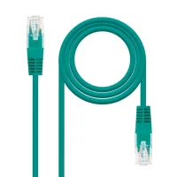 LATIGUILLO CABLE RED UTP CAT.6 RJ45 NANOCABLE 0.30M VERDE