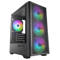 CAJA ORDENADOR MARS GAMING MC-VECTOR MATX ARGB CRISTAL TEMPLADO NEGRA