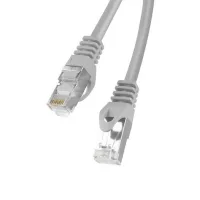CABLE RED LANBERG LATIGUILLO CAT.6 FTP 1M GRIS FLUKE PASSED 