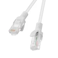 CABLE RED LANBERG LATIGUILLO CAT.6 UTP 1M GRIS FLUKE PASSED