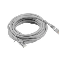 CABLE RED LANBERG LATIGUILLO CAT.6 FTP 5M GRIS FLUKE PASSED