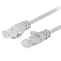 CABLE RED LANBERG LATIGUILLO CAT.6 U/UTP 7.5M GRIS FLUKE PASSED