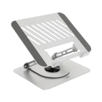 SOPORTE / BASE ELEVADOR TOOQ PARA PORTATIL 17" GRIS