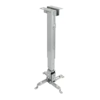 SOPORTE TECHO PROYECTOR TOOQ PJ2012T-SPLATA 130/430 - 650MM CARGA MAXIMA 20 KG