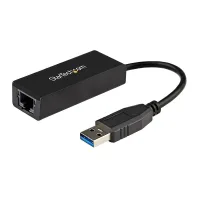 ADAPTADOR USB TIPO A A RJ45 STARTECH MACHO-HEMBRA/ NEGRO