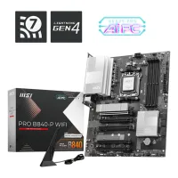 PLACA BASE MSI PRO B840-P AM5 WIFI ATX/ 4X DDR5/  3X USB 3.2/ 1X USB TIPO C