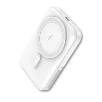 POWERBANK QCHARX ATLAS INALAMBRICO MAGNETICO 10000MAH BLANCO
