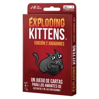 JUEGO DE MESA EXPLODING KITTENS EDICION 2 JUGADORES PEGI 7