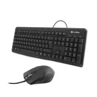 KIT TECLADO + RATON COOLBOX USB NEGRO COO-KTR-01U
