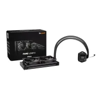 KIT REFRIGERACION LIQUIDA BE QUIET! PURE LOOP 3 2X 120MM NEGRO