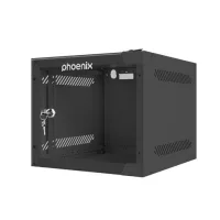 ARMARIO RACK PHOENIX 4U 280X310X247 MURAL 10'' HASTA 20 KG NEGRO