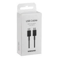 CABLE SAMSUNG ORIGINAL EP-DX310JBEGEU USB TIPO C - USB TIPO C NEGRO 1.8M