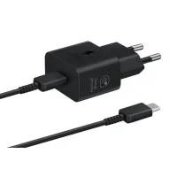 CARGADOR SAMSUNG EP-T2510XBEGEU USB TIPO C NEGRO 25W CABLE INCLUIDO