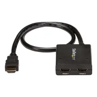 SPLITTER HDMI 4K STARTECH MACHO-HEMBRA 2 PUERTOS