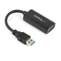 ADAPTADOR USB TIPO A A VGA STARTECH MACHO-HEMBRA/ NEGRO