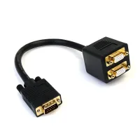 CABLE VGA STARTECH 0.3M/ MACHO-HEMBRA/ NEGRO
