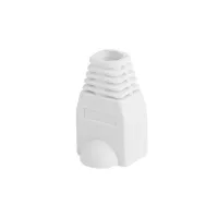 FUNDA PROTECTORA LANBERG PLB-1000-W PARA CONECTOR RJ45 PACK DE 100 UNIDADES BLANCO