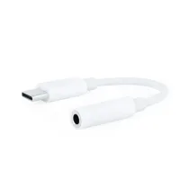 ADAPTADOR AUDIO NANOCABLE USB-C-M A JACK-H BLANCO