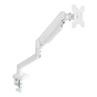 SOPORTE MESA TOOQ VESA HASTA 34" 100X100MM MAX 10KG BLANCO