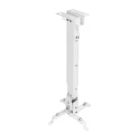 SOPORTE DE PROYECTOR DE TECHO TOOQ  PJ2012T-W BLANCO  DISTANCIA 130-650 mm.
