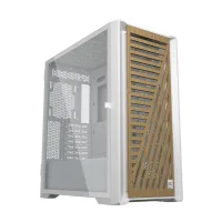 CAJA ORDENADOR PHOENIX GAMING ARTISAN NOBLE BLANCA FRONTAL DE MADERA ATX FILTROS ANTIPOLVO TIPO C