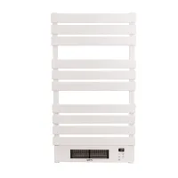 YOEVU - Radiador toallero eléctrico con calefactor 500/1500W Blanco