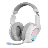 AURICULARES INALAMBRICOS MARS GAMING MHW-100 CON MICROFONO BLANCO
