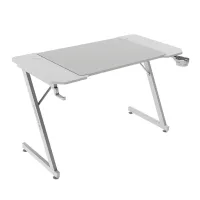 MESA MARS GAMING ERGO 120X60CM WHITE