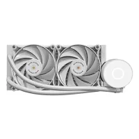 KIT REFRIGERACION LIQUIDA MARS GAMING MLPRO240W 2X 120MM BLANCO