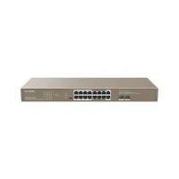 SWITCH 18 PUERTOS TENDA 16 PUERTOS GIGABIT ETHERNET 2 PUERTOS SFP