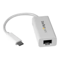 ADAPTADOR USB TIPO C A RJ45 STARTECH MACHO-HEMBRA BLANCO