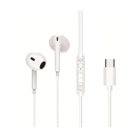 AURICULAR INTRAUDITIVO USB-C CONCEPTRONIC BRENDAN02W MICROFONO 1.2M BLANCO